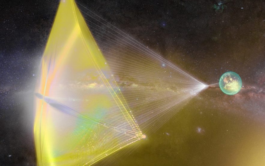 laser voile breakthrough starshot
