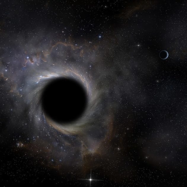 matiere noire trou noir