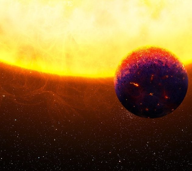 planete rocheuse etoile