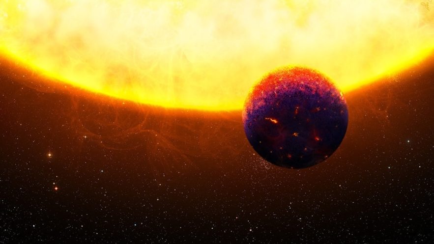planete rocheuse etoile