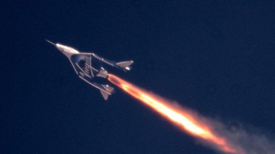 virgin galactic vol spatial avion humain equipage vol espace