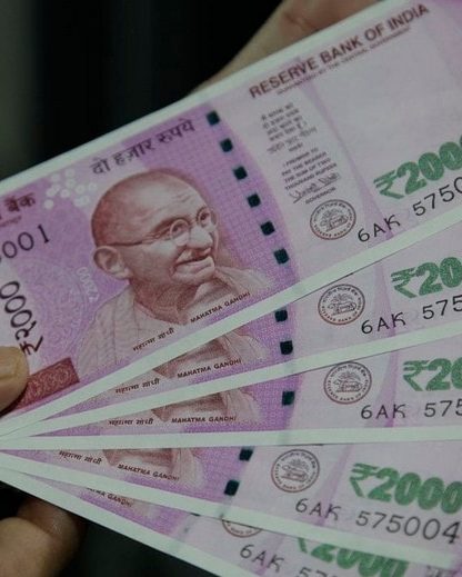 argent billet banque revenu base universel inde sikkim