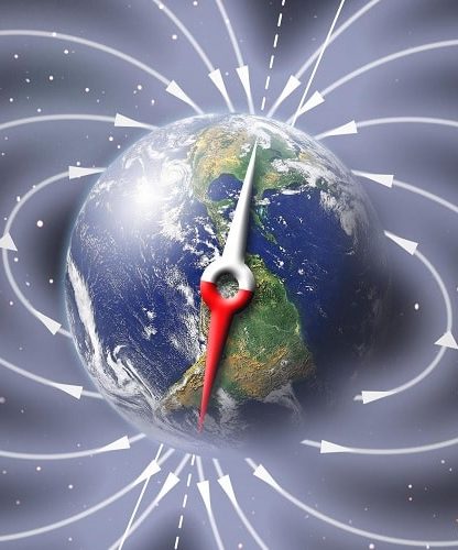 champ magnetique terre