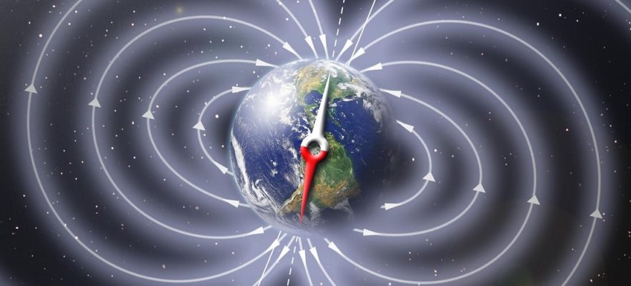 champ magnetique terre