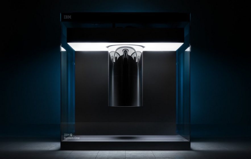 ordinateur quantique qubits ibm q system one