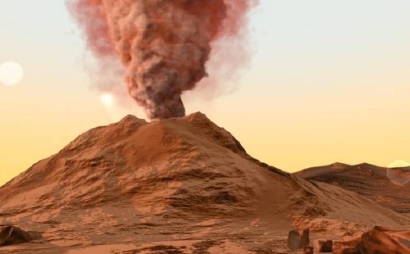 activite volcan mars