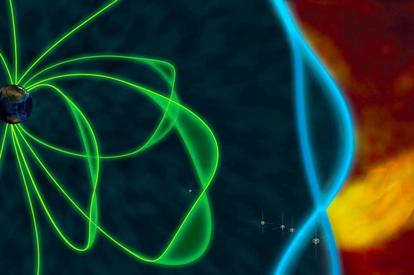 impact jet plasma resonnance tambour magnetopause