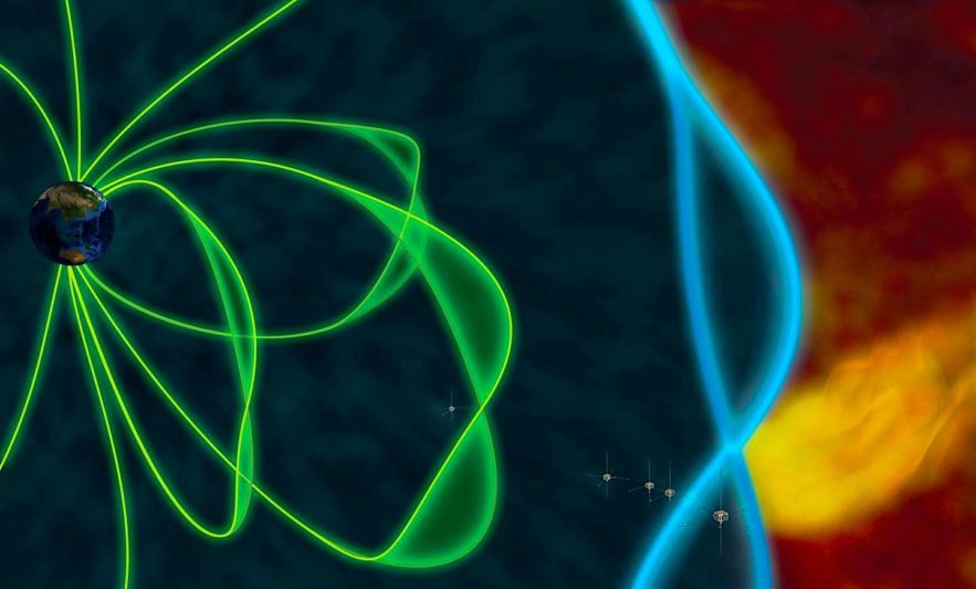 impact jet plasma resonnance tambour magnetopause