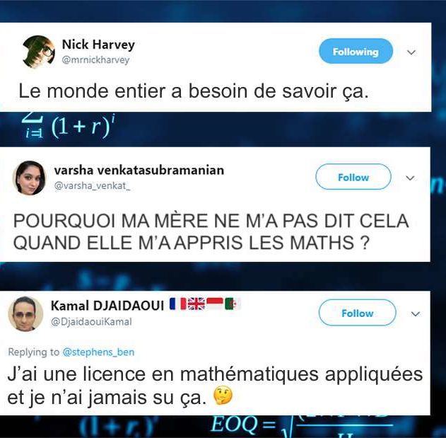 astuce mathematique virale pourcent reactions
