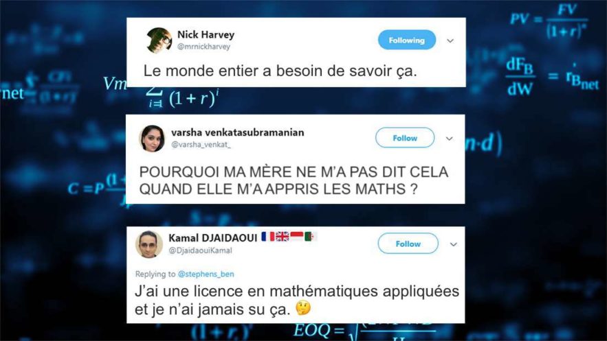 astuce mathematique virale pourcent reactions