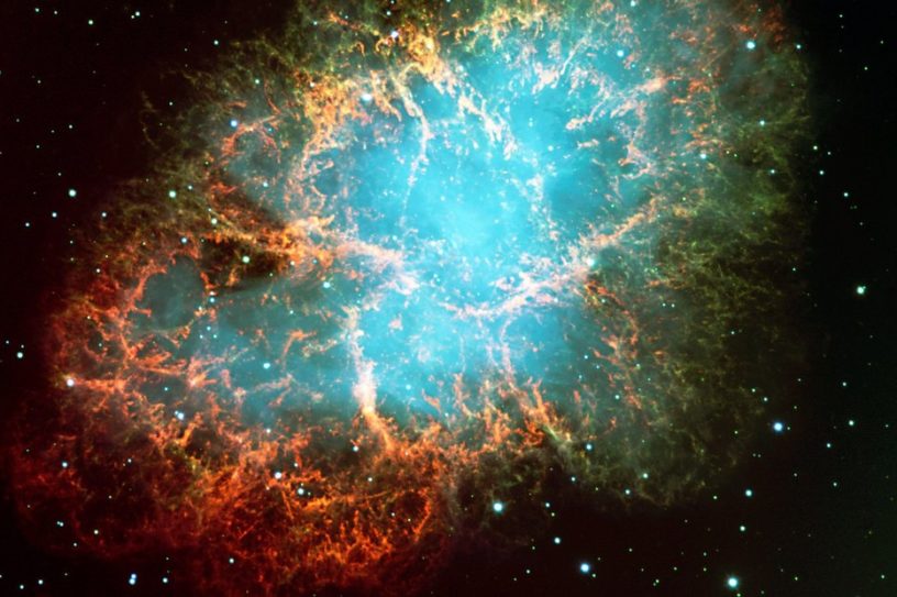 nebuleuse crabe supernova explosion stellaire etoile galaxie voie lactee