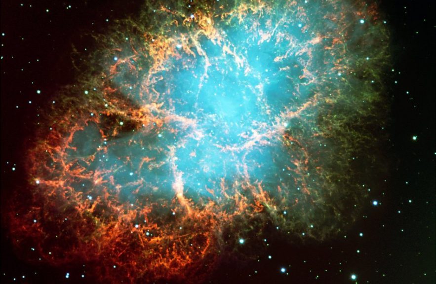 nebuleuse crabe supernova explosion stellaire etoile galaxie voie lactee