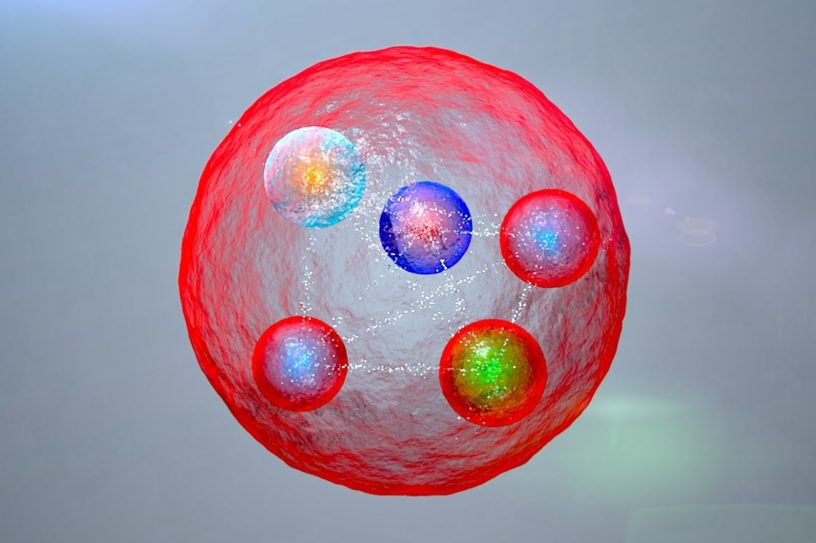 nouvelle particule 5 quarks pentaquark decouverte lhc