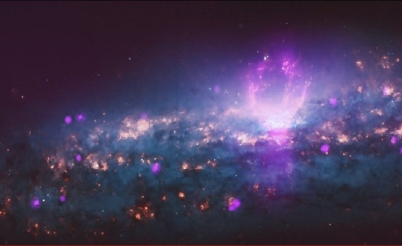 superbulles galaxie synchrotron