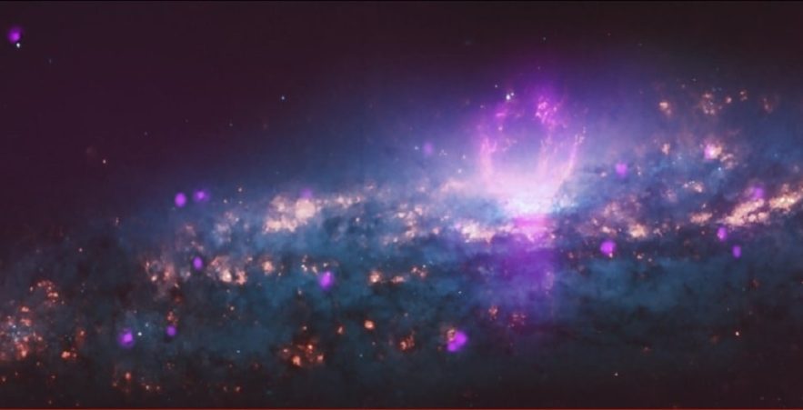 superbulles galaxie synchrotron
