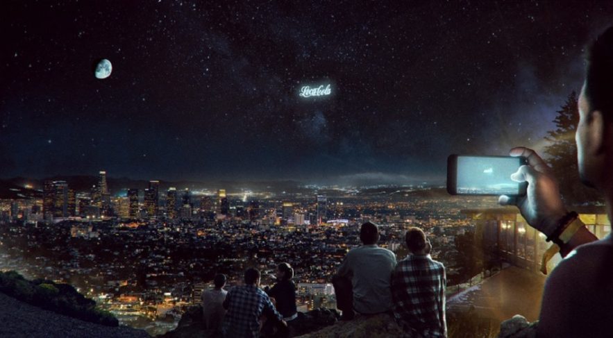 entreprise publicite orbitale orbite satellite campagne publicitaire