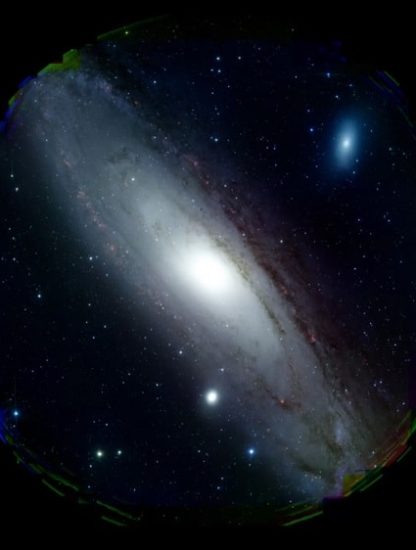 galaxie andromede hsc