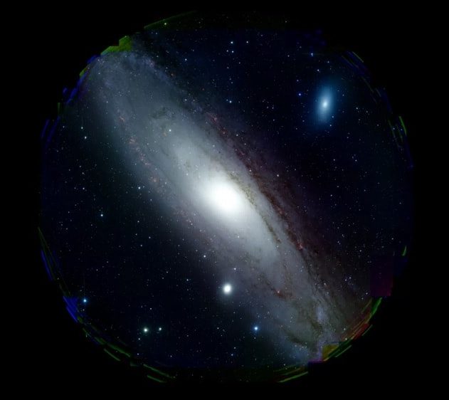 galaxie andromede hsc