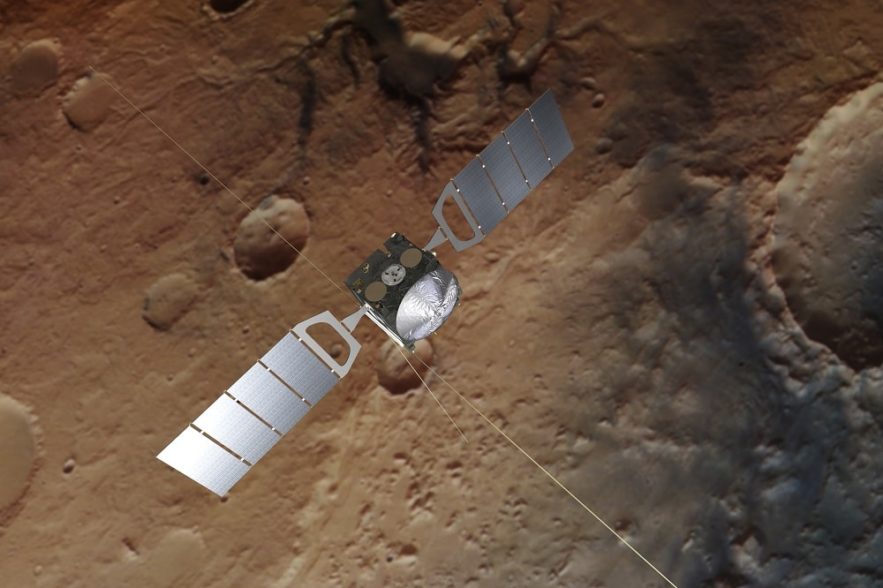 mars express methane