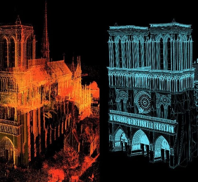scans 3d cathedrale