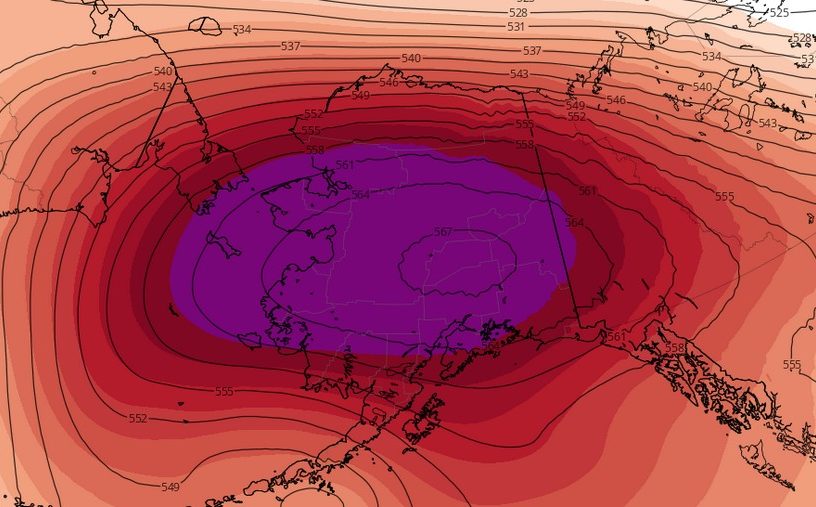 temperature rechauffement climatique alaska