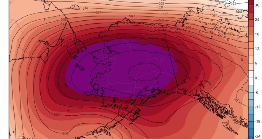 temperature rechauffement climatique alaska