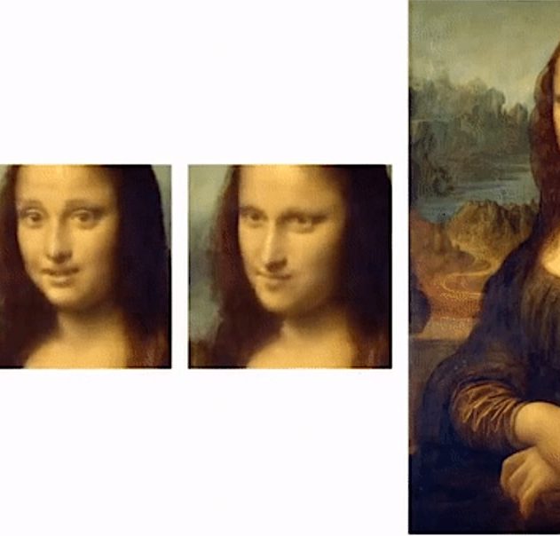 mona lisa visage simule samsung ai