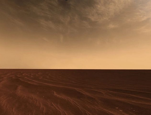 nuages mars curiosity