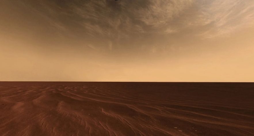 nuages mars curiosity