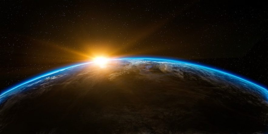 soleil terre espace