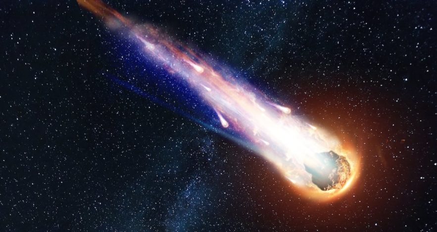 impact meteorite ecosse