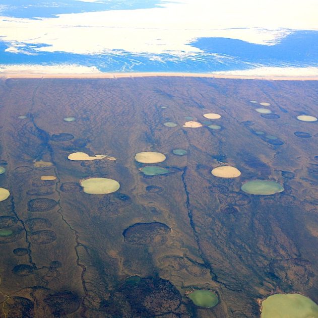 permafrost degel 70 ans plus tot hudson bay canada