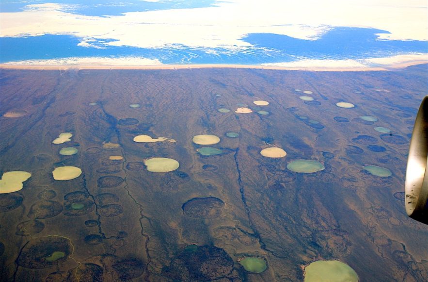 permafrost degel 70 ans plus tot hudson bay canada