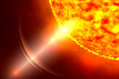 soleil mystere temperature atmosphere