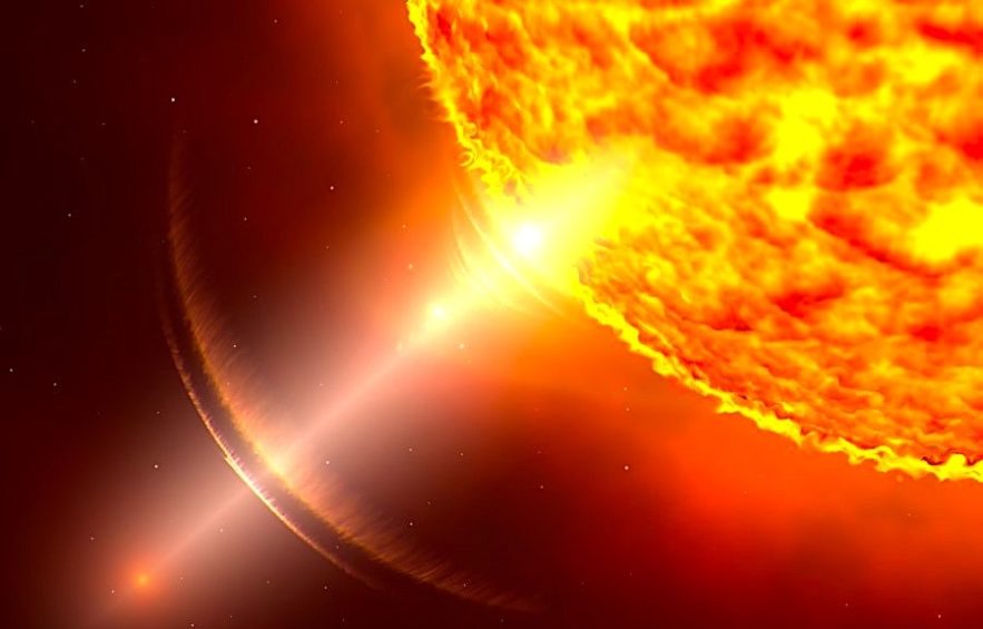 soleil mystere temperature atmosphere