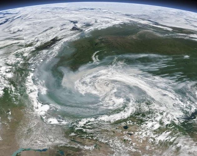 incendies arctique