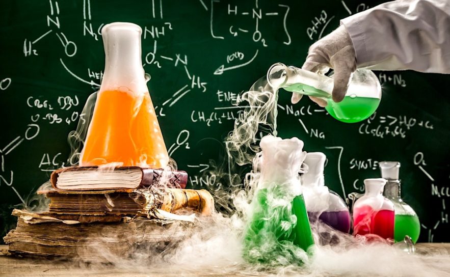 les differents types de reactions chimiques