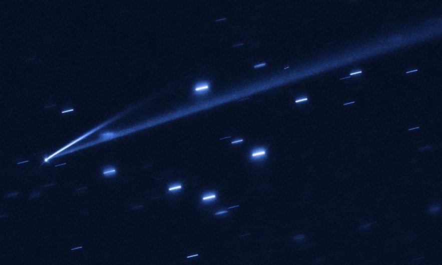 asteroide change couleurs
