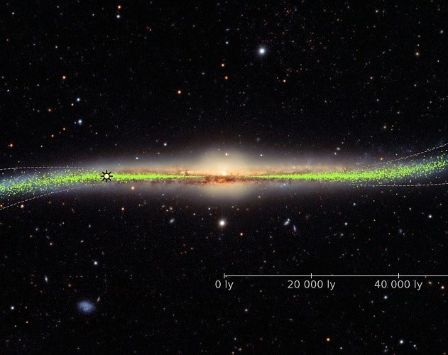 carte 3d galaxie