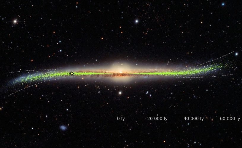 carte 3d galaxie