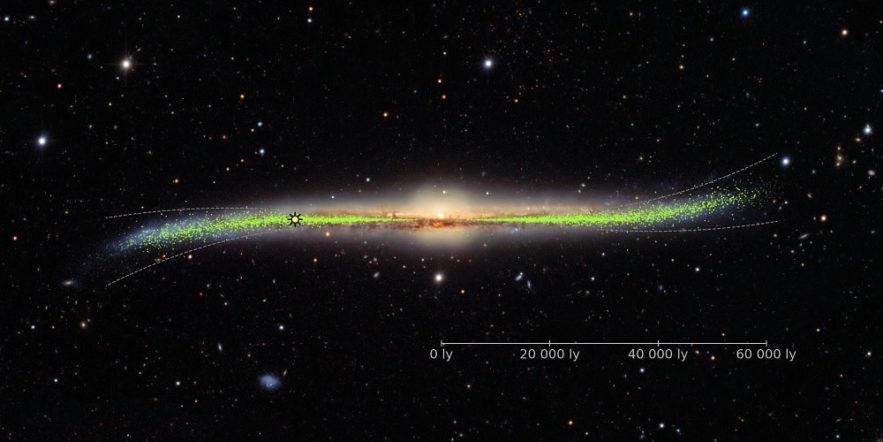 carte 3d galaxie