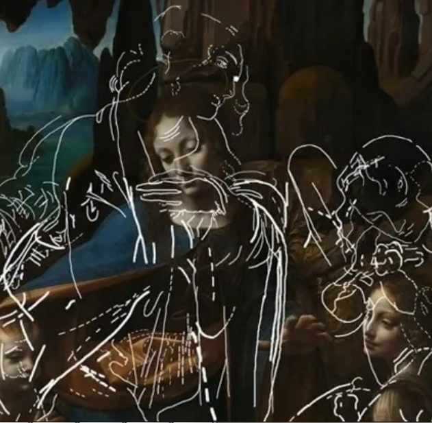 esquisse tableau de vinci