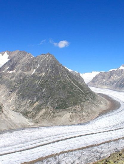 glaciers suisses fonte hausses temperatures aletsch