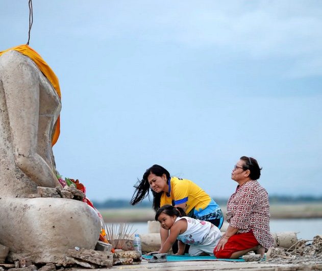 temple secheresse bouddha