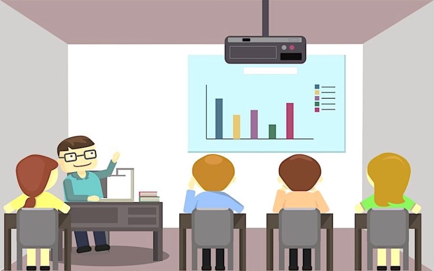 video projecteurs salles de classe