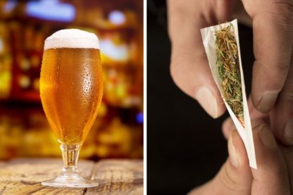 alcool cannabis