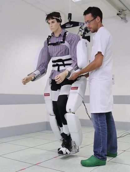 exosquelette cerveau