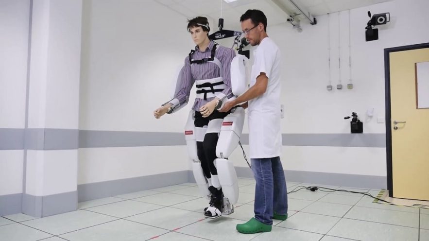 exosquelette cerveau