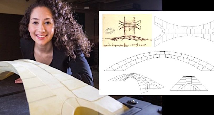 pont de vinci vieux 500 ans realisable etude mit