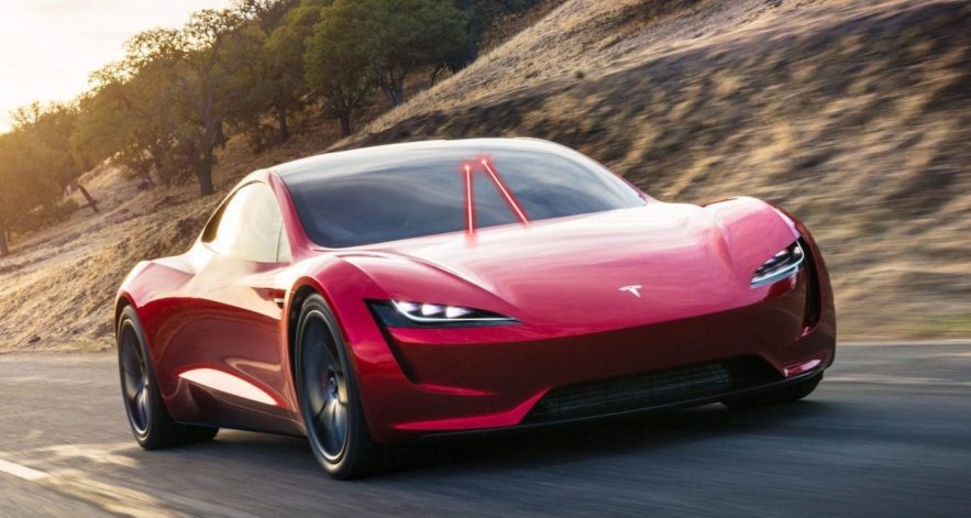 tesla roadster systeme laser elimination saletes